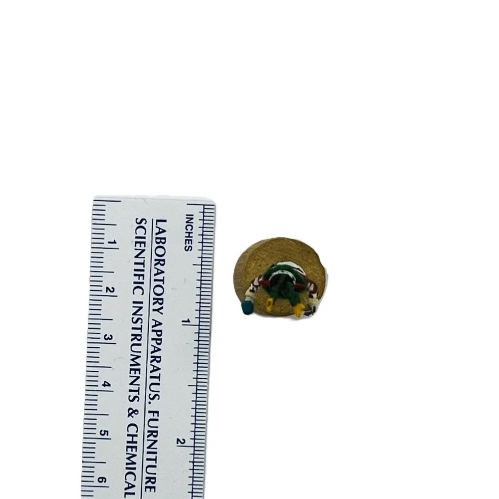 Handmade Miniature 1.5" (app.) Kachina Doll - "Cactus" - Picture 4 of 8